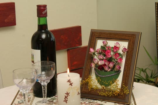 건조화로 액자 꾸미기